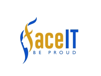 Face it logo design by nexgen