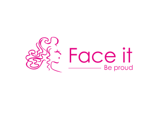 Face it logo design by YONK