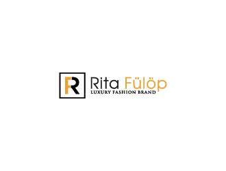 Rita Fülöp Luxury Fashion Brand logo design by cintya