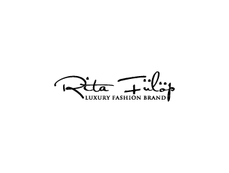 Rita Fülöp Luxury Fashion Brand logo design by cintya