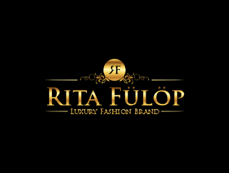 Rita Fülöp Luxury Fashion Brand logo design by afra_art