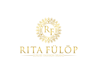 Rita Fülöp Luxury Fashion Brand logo design by zeta