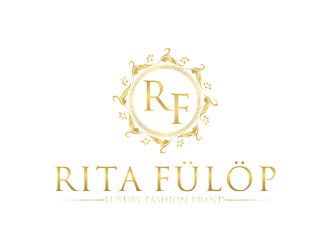 Rita Fülöp Luxury Fashion Brand logo design by zeta