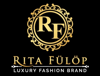 Rita Fülöp Luxury Fashion Brand logo design by JJlcool