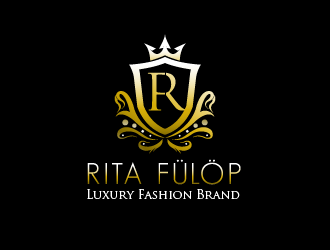Rita Fülöp Luxury Fashion Brand logo design by PRN123
