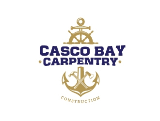 Casco Bay Carpentry logo design by emberdezign