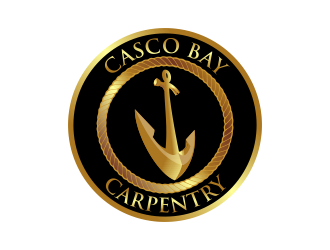 Casco Bay Carpentry logo design by Kruger