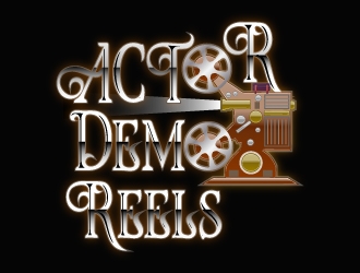 actor demo reels logo design by ARALE