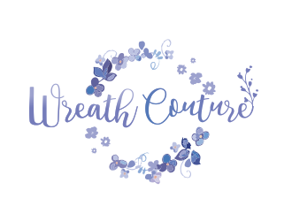 Wreath Couture logo design by YONK