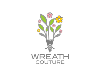 Wreath Couture logo design by done