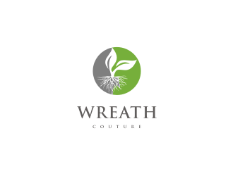 Wreath Couture logo design by enilno