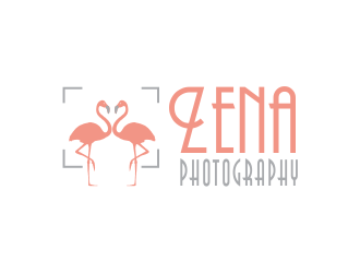 ZENA PHOTOGRAPHY logo design by qqdesigns