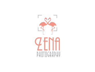 ZENA PHOTOGRAPHY logo design by qqdesigns