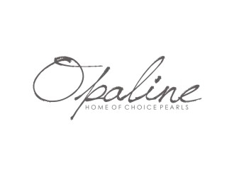 Opaline (tagline) home of choice pearls logo design by agil