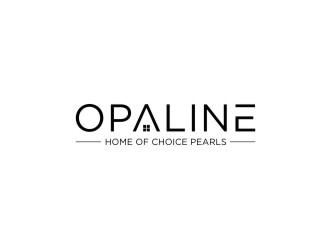 Opaline (tagline) home of choice pearls logo design by narnia