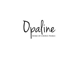 Opaline (tagline) home of choice pearls logo design by narnia