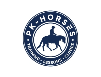 pk-horses logo design by quanghoangvn92