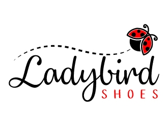 Ladybird Shoes logo design by jaize