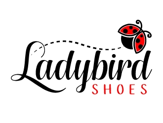 Ladybird Shoes logo design by jaize
