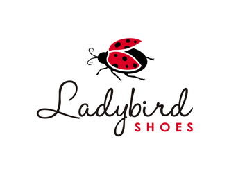 Ladybird Shoes logo design by haze