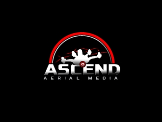 Ascend Aerial Media logo design by art-design