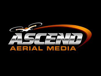 Ascend Aerial Media logo design by kunejo