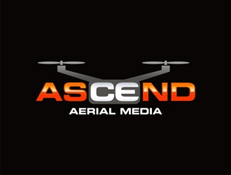 Ascend Aerial Media logo design by gitzart