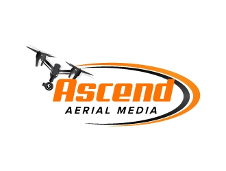 Ascend Aerial Media logo design by jaize