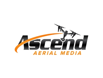 Ascend Aerial Media logo design by jaize