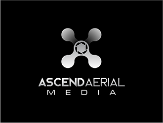 Ascend Aerial Media logo design by hole
