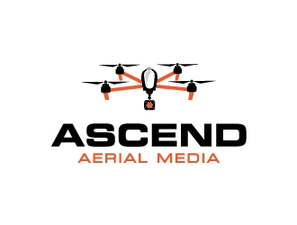 Ascend Aerial Media logo design by zakdesign700