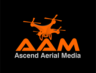 Ascend Aerial Media logo design by enzidesign