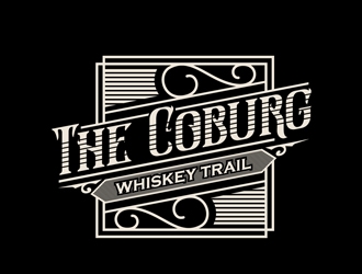The Coburg Whiskey Trail logo design by DreamLogoDesign