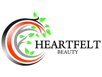 Heartfelt Beauty  logo design by jetzu