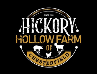 Hickory Hollow Farm of Chesterfield logo design by veron