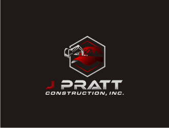 J Pratt Construction, Inc. logo design by BintangDesign