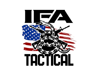 IFA TACTICAL logo design by sgt.trigger