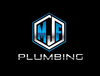 MJF PLUMBING  logo design by REDCROW