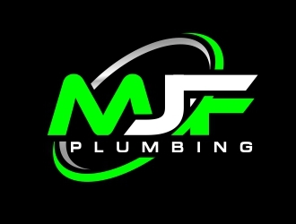 MJF PLUMBING  logo design by kopipanas