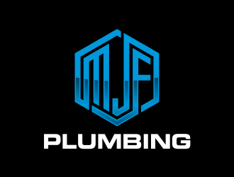 MJF PLUMBING  logo design by akhi