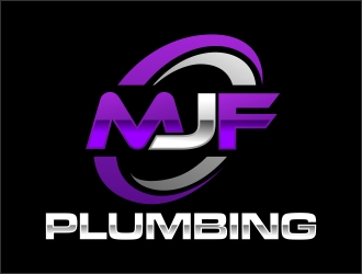 MJF PLUMBING  logo design by xteel
