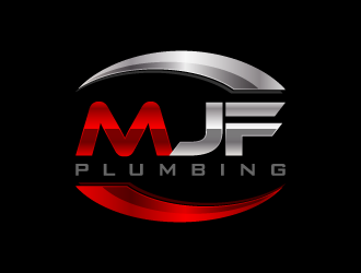 MJF PLUMBING  logo design by pencilhand