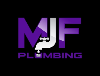 MJF PLUMBING  logo design by pam81