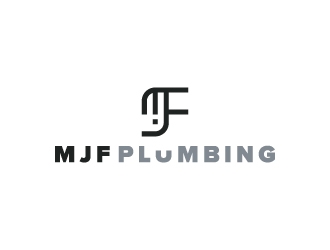 MJF PLUMBING  logo design by kenartdesigns