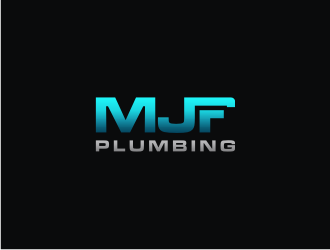 MJF PLUMBING  logo design by mbamboex