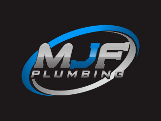 MJF PLUMBING  logo design by YONK