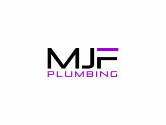 MJF PLUMBING  logo design by Kopiireng