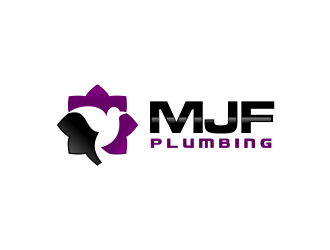 MJF PLUMBING  logo design by SmartTaste