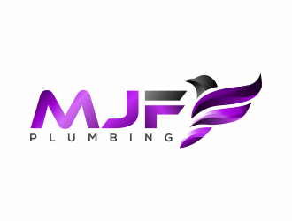MJF PLUMBING  logo design by Kopiireng