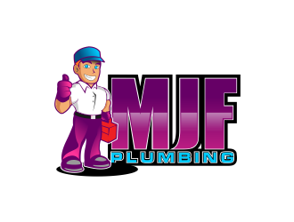 MJF PLUMBING  logo design by SmartTaste